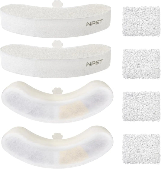 NPET Upgraded Design 4 Pack Replacement Filters