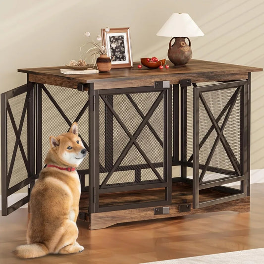 Large Dog Crate Furniture