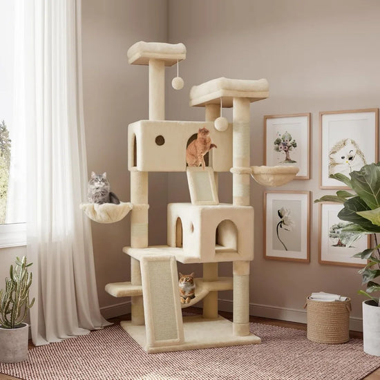 SHA CERLIN Larger Cat Tree Tower
