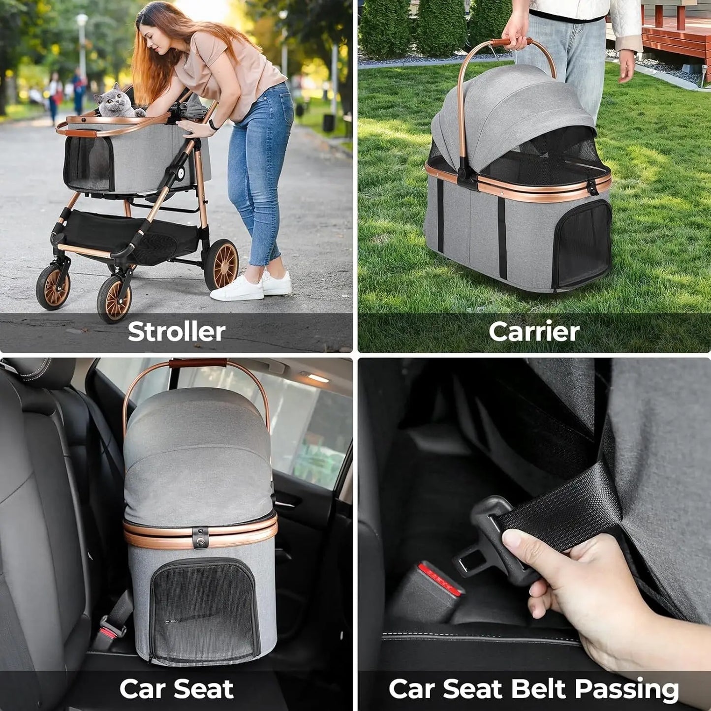 Dog Buggy Stroller Box