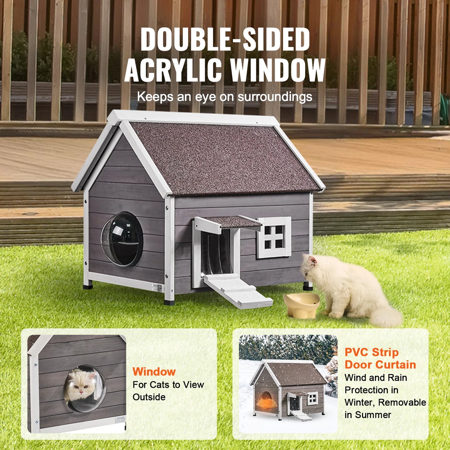 SucceBuy Outdoor Cat House