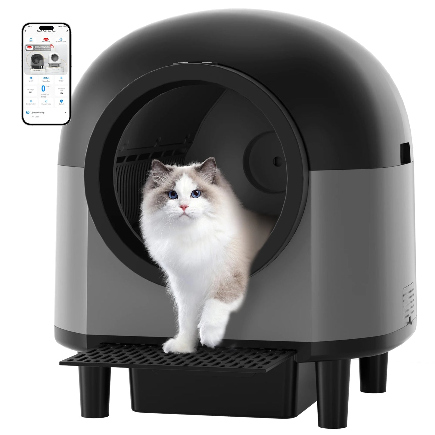 OMCPET Automatic Smart Cat Litter Box