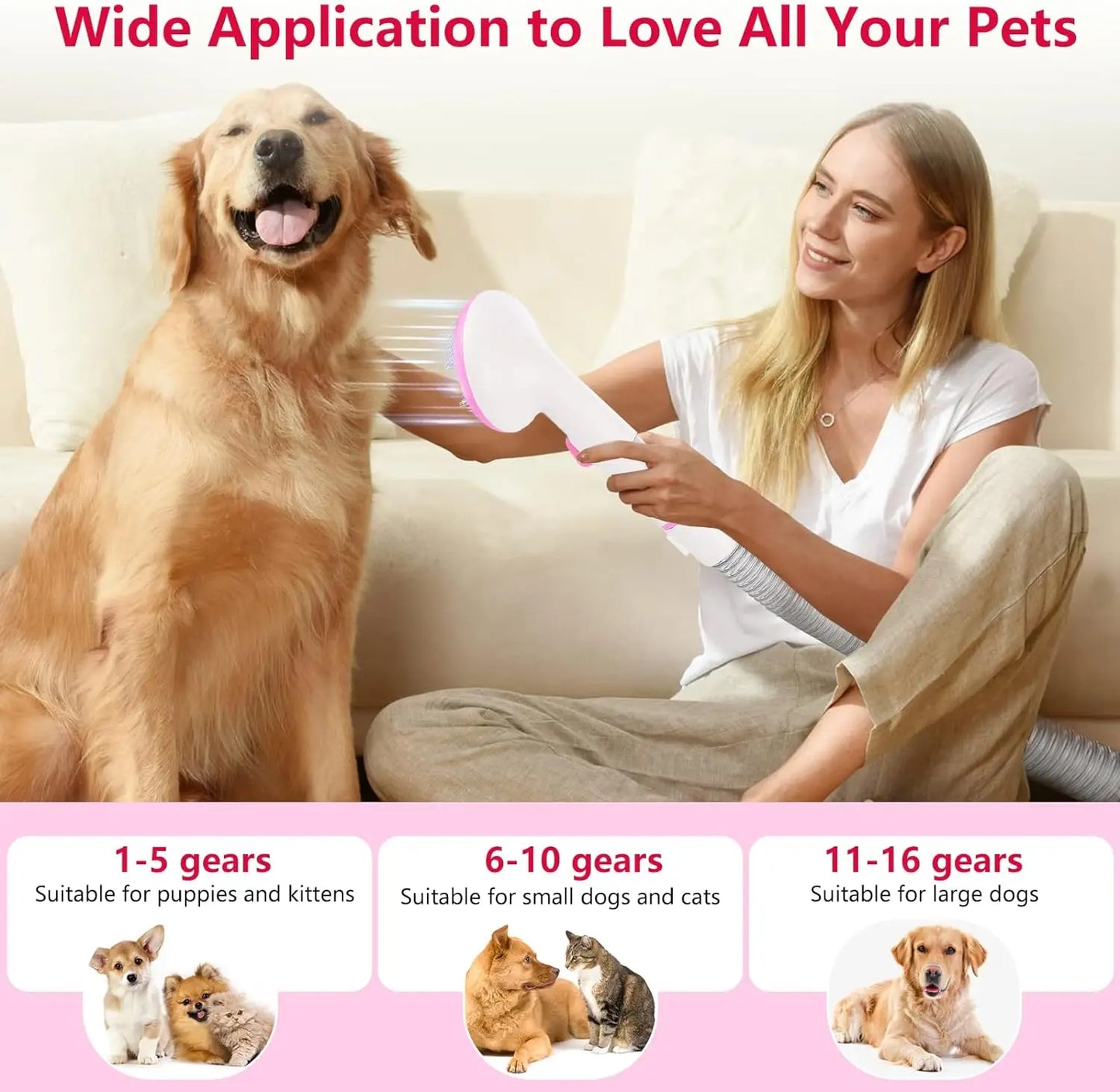 Pet Grooming Vacuum