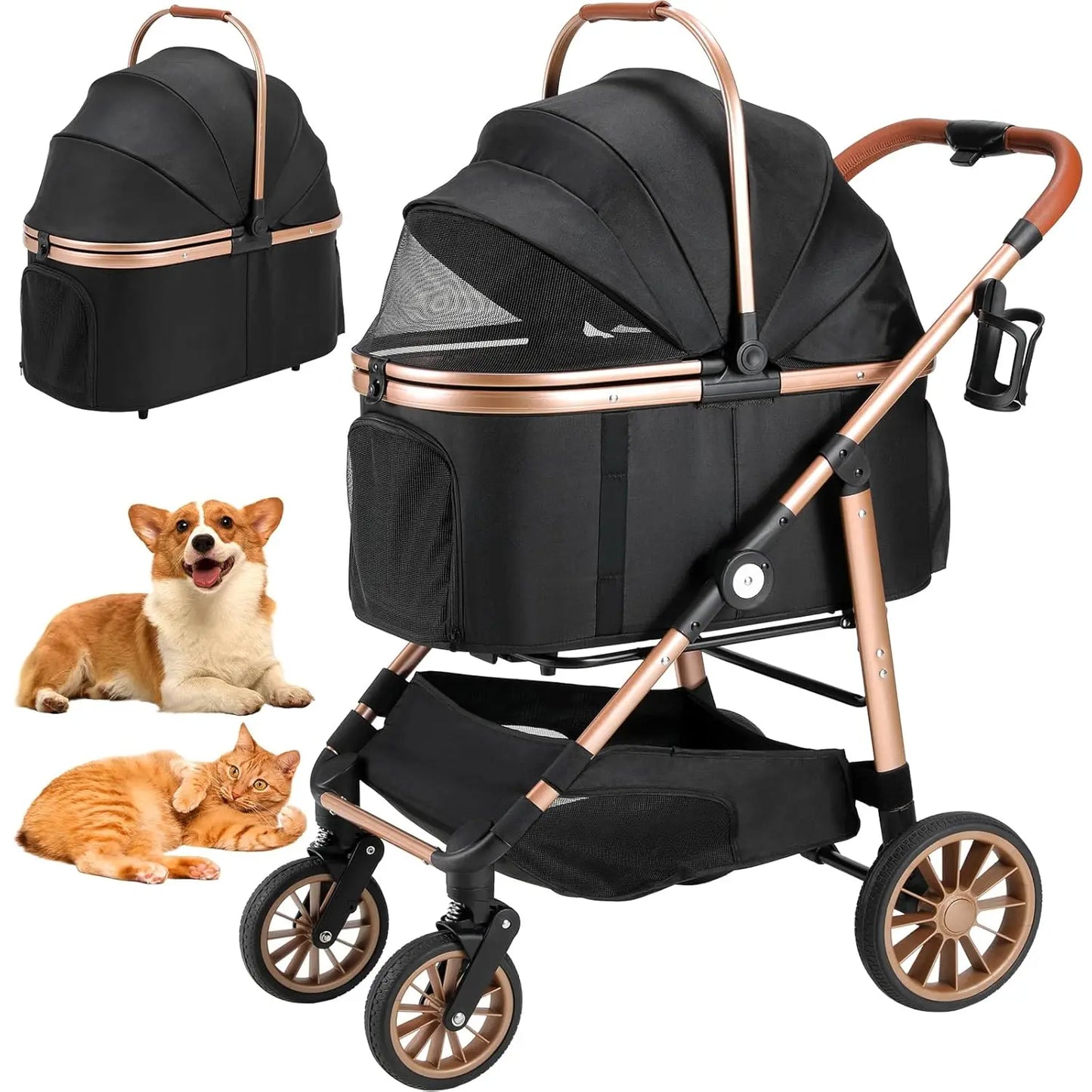 Dog Buggy Stroller Box