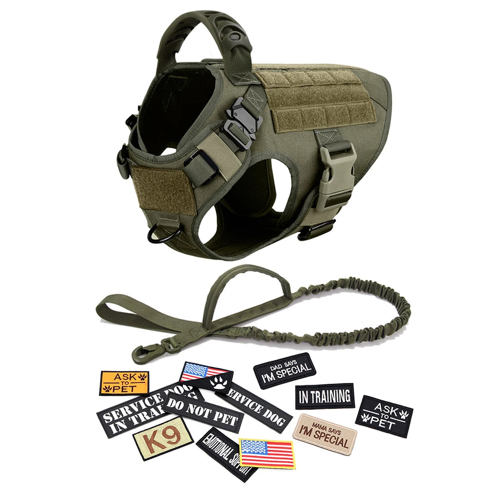 Military Large Dog Harness