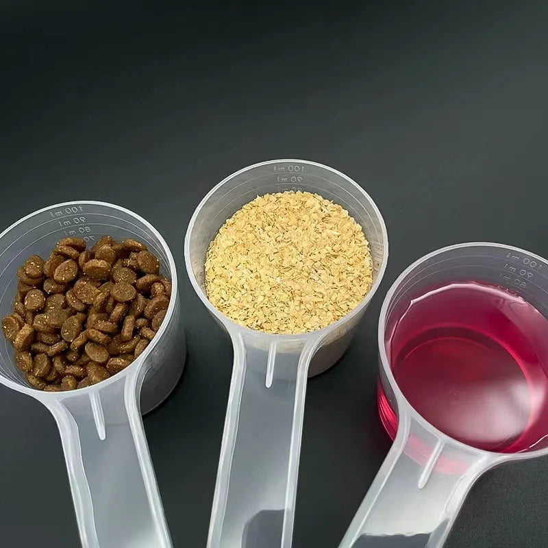 1pc Transparent Pet Measuring Spoon