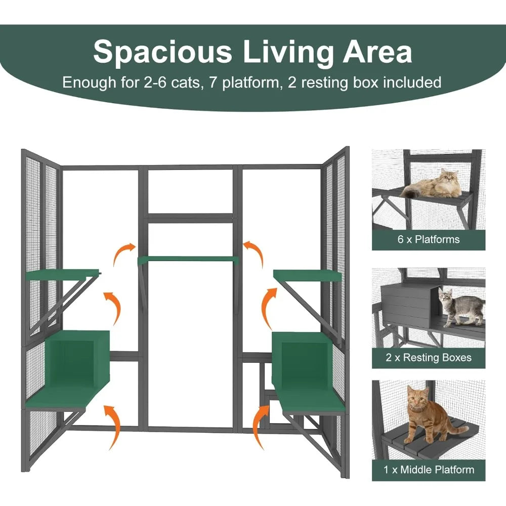 Catio Outdoor Cat Enclosure