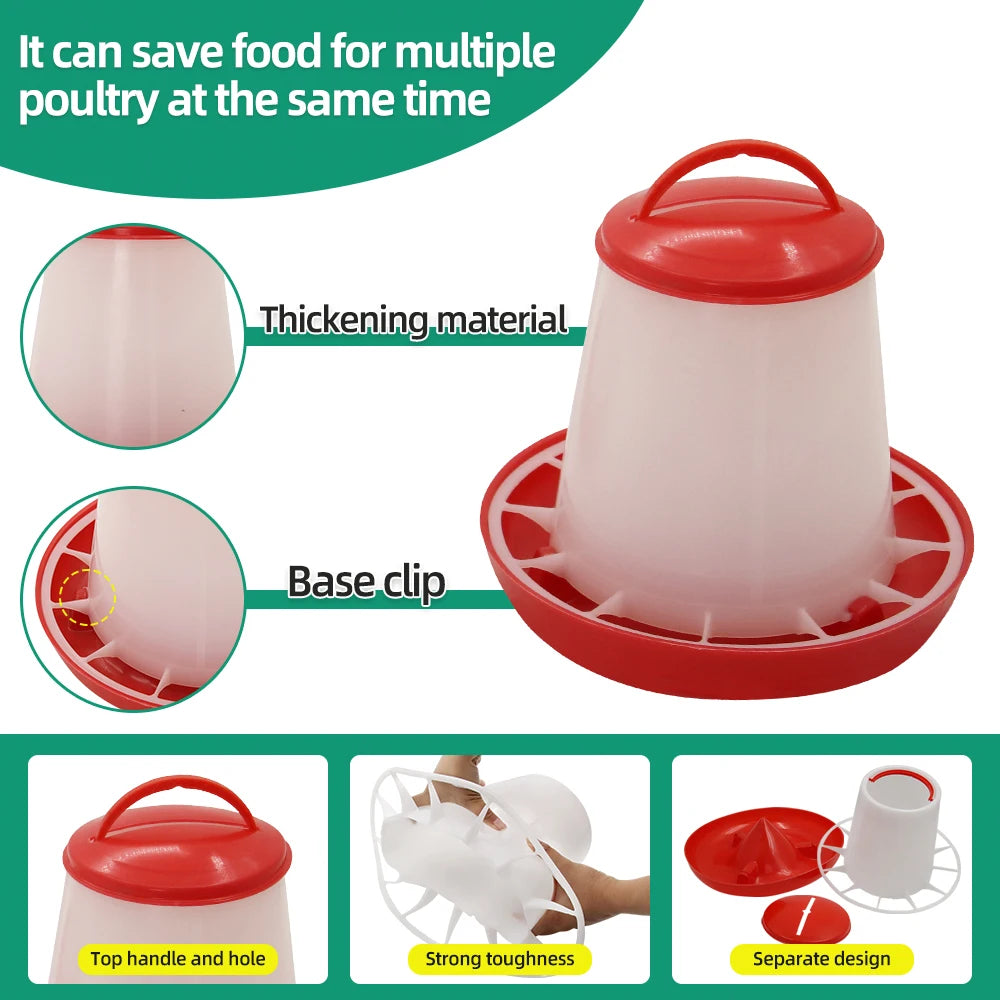 Chicken Poultry Feeder And Waterer Kit