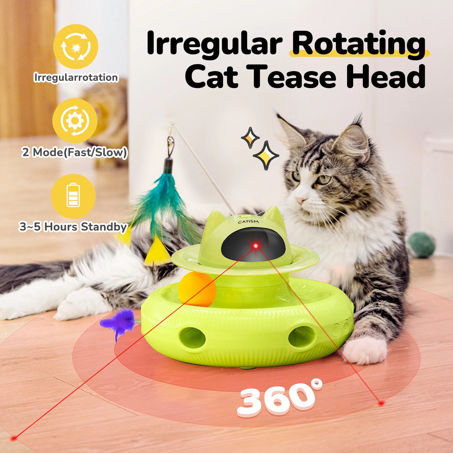 CATISM Upgraded Pet Toys