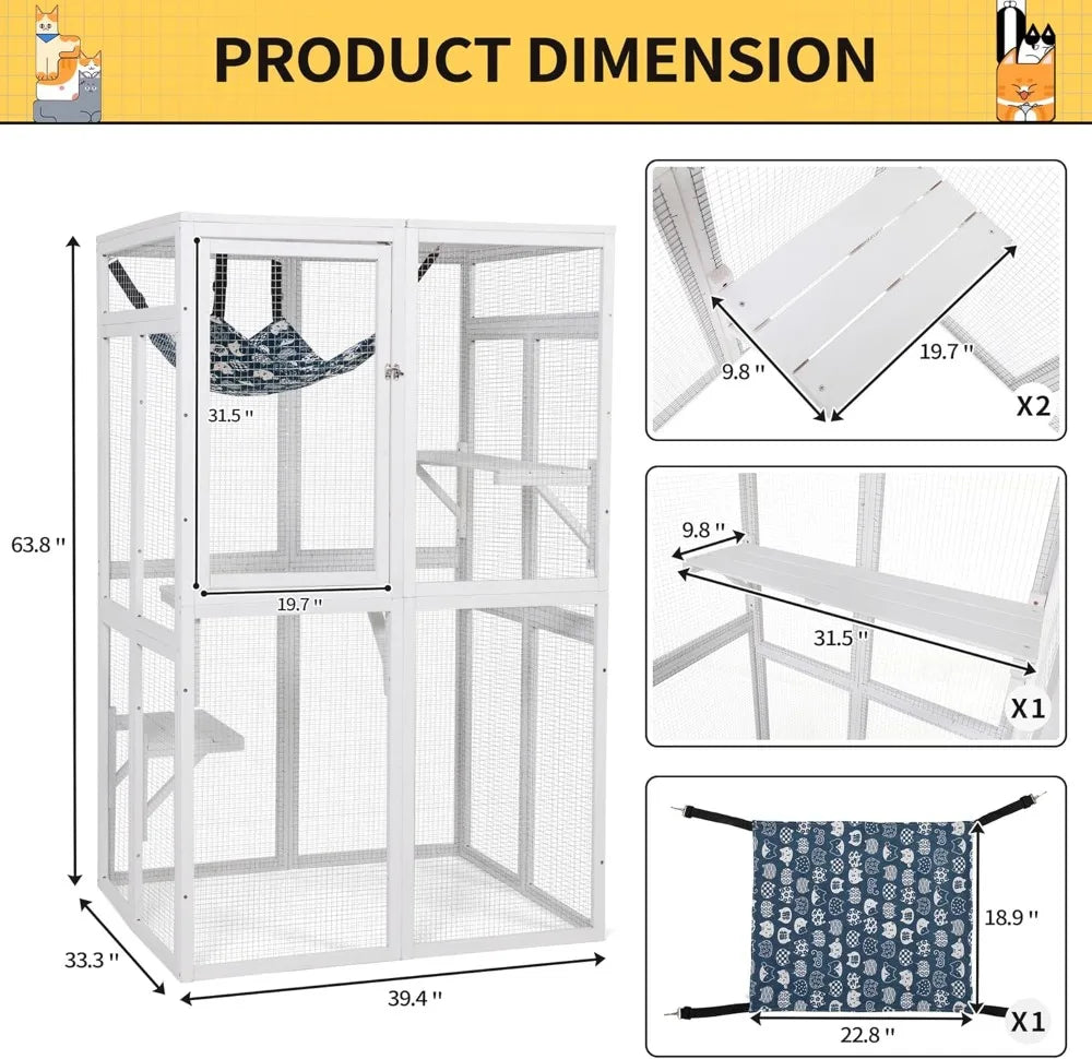 Catio Outdoor Cat Enclosure