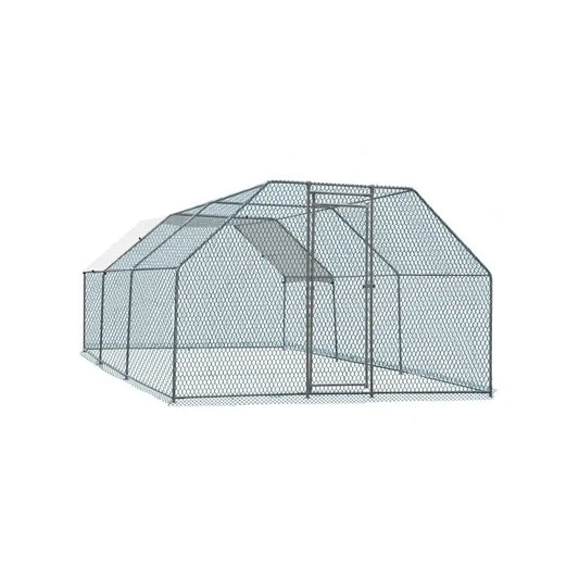 20x10 ft Large Metal Chicken Coop