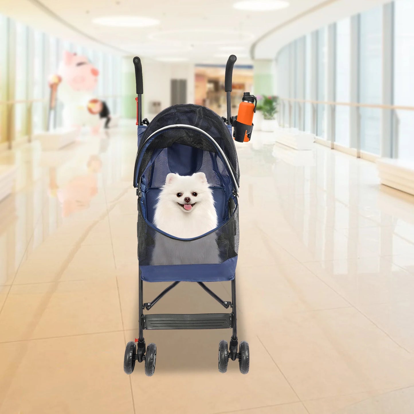 Lightweight Foldable Pet Stroller