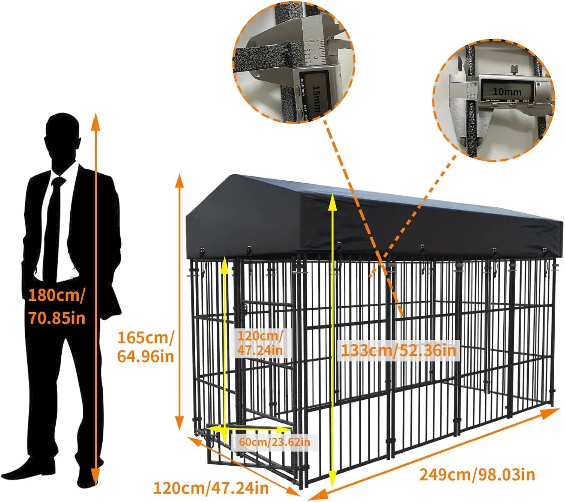 Dogs Welded Wire Kennels and Runs Crates