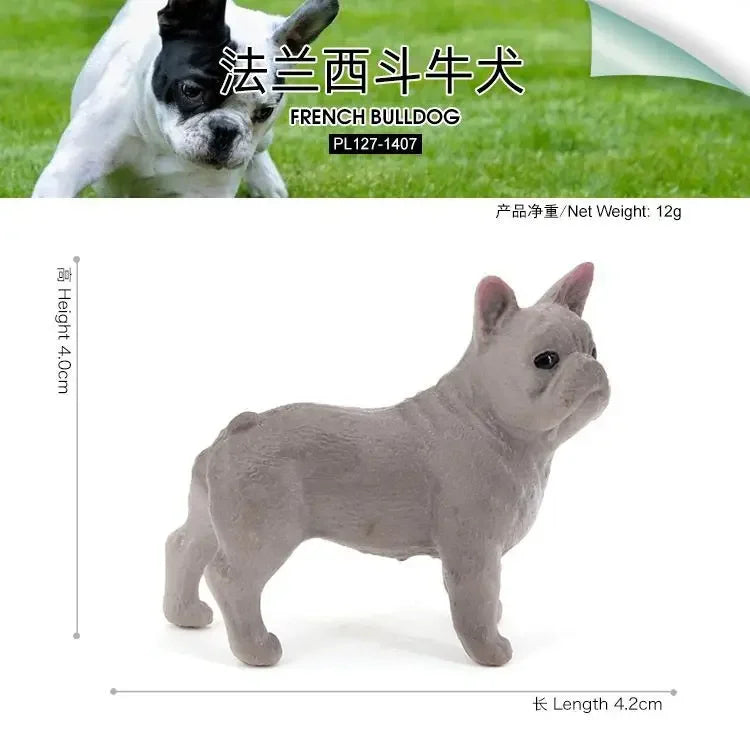 Realistic Dog Figurines for Kids