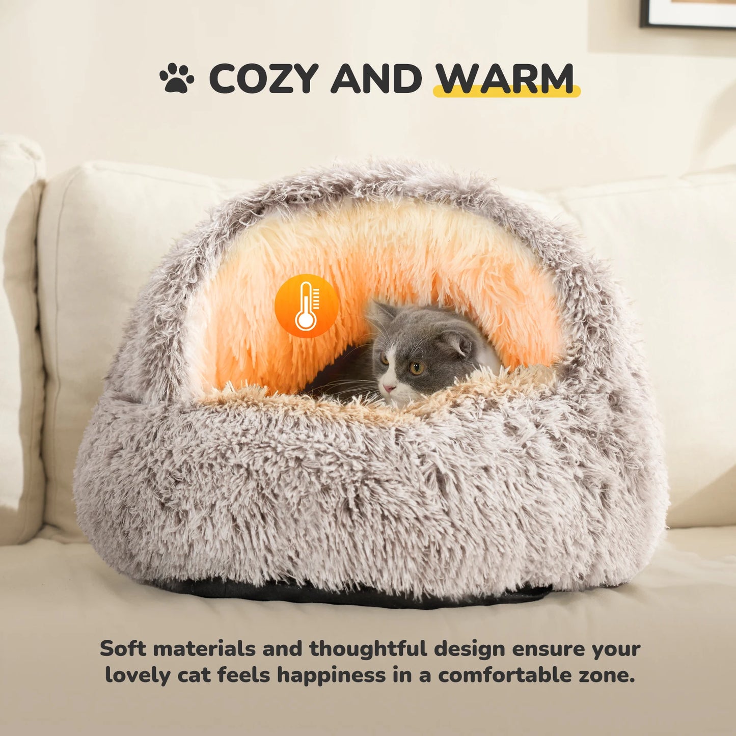 Pet Lovely Nest Soft Comfortable Bed