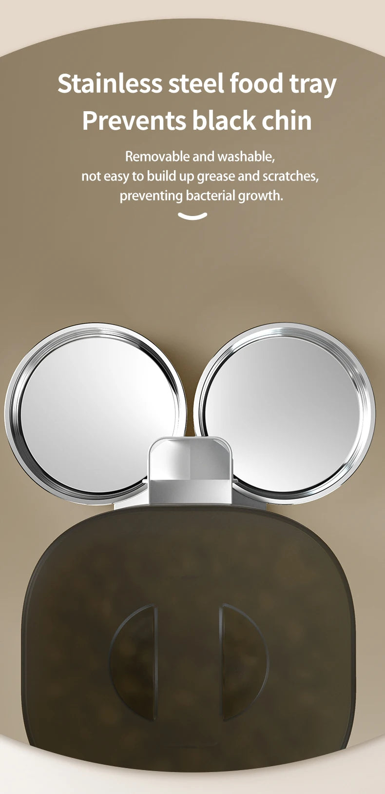 PAPIFEED cat double bowl