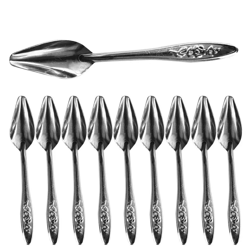 10pcs Portable baby bird feeding water spoon