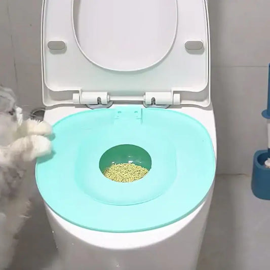 Cat Toilet Seat Trainer Sand Box Cat Trainer