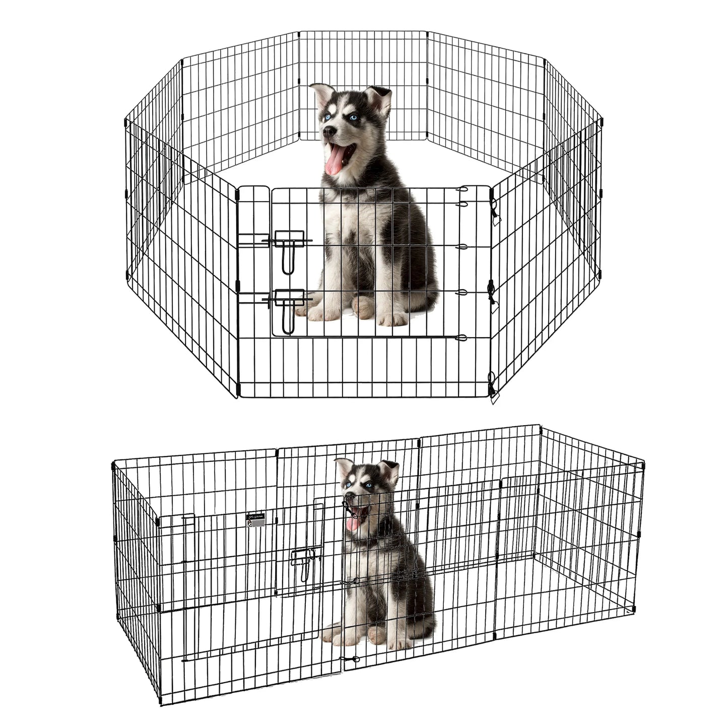 Foldable Metal Exercise Dog Playpen