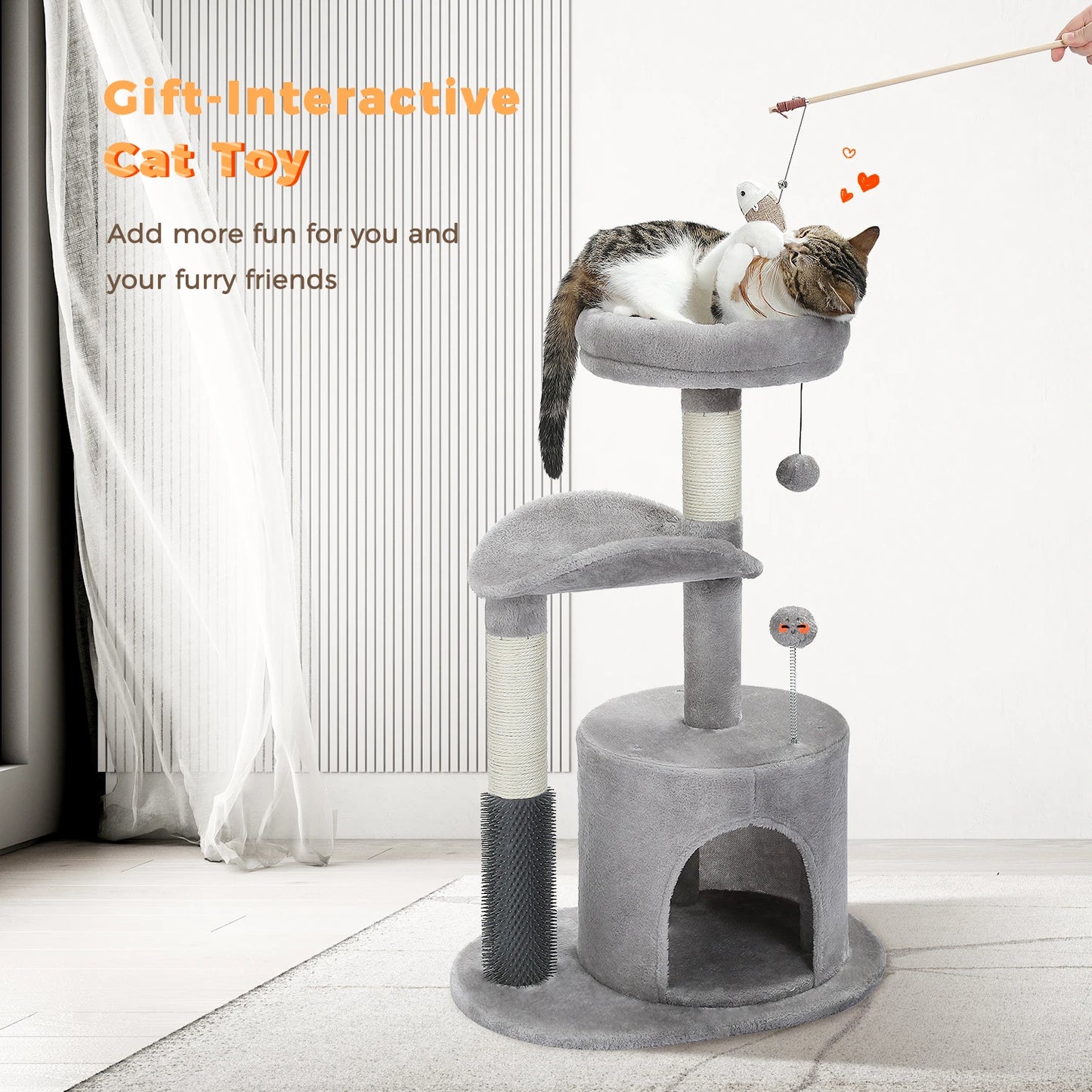 Pet Cat Tree House Condo