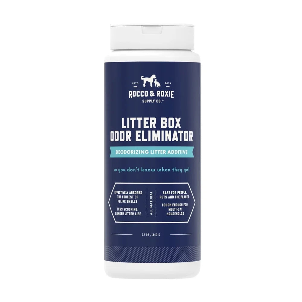 Natural Litter Box Odor Eliminator 12oz Moisture Wicking Essential Oils Multi-Cat Safe Non-Toxic Deodorizer Pet Waste