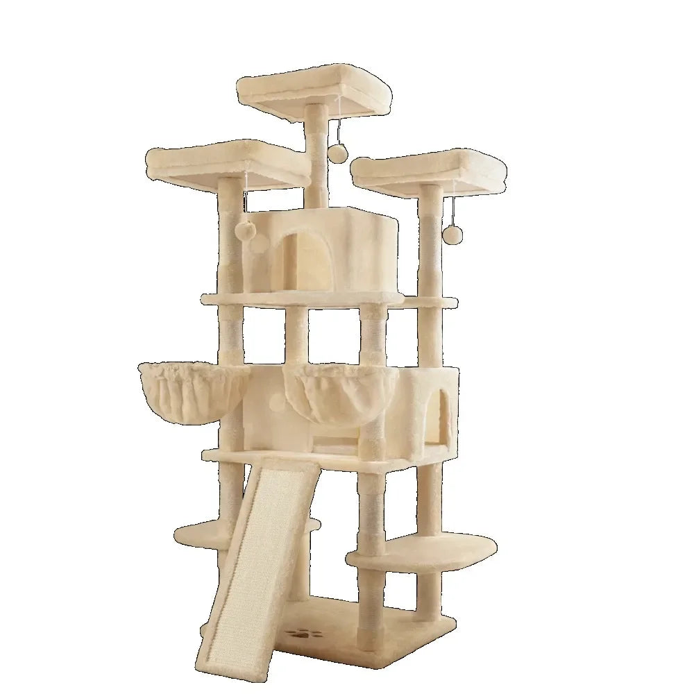 X-Large Cat Tree and Tower, Beige