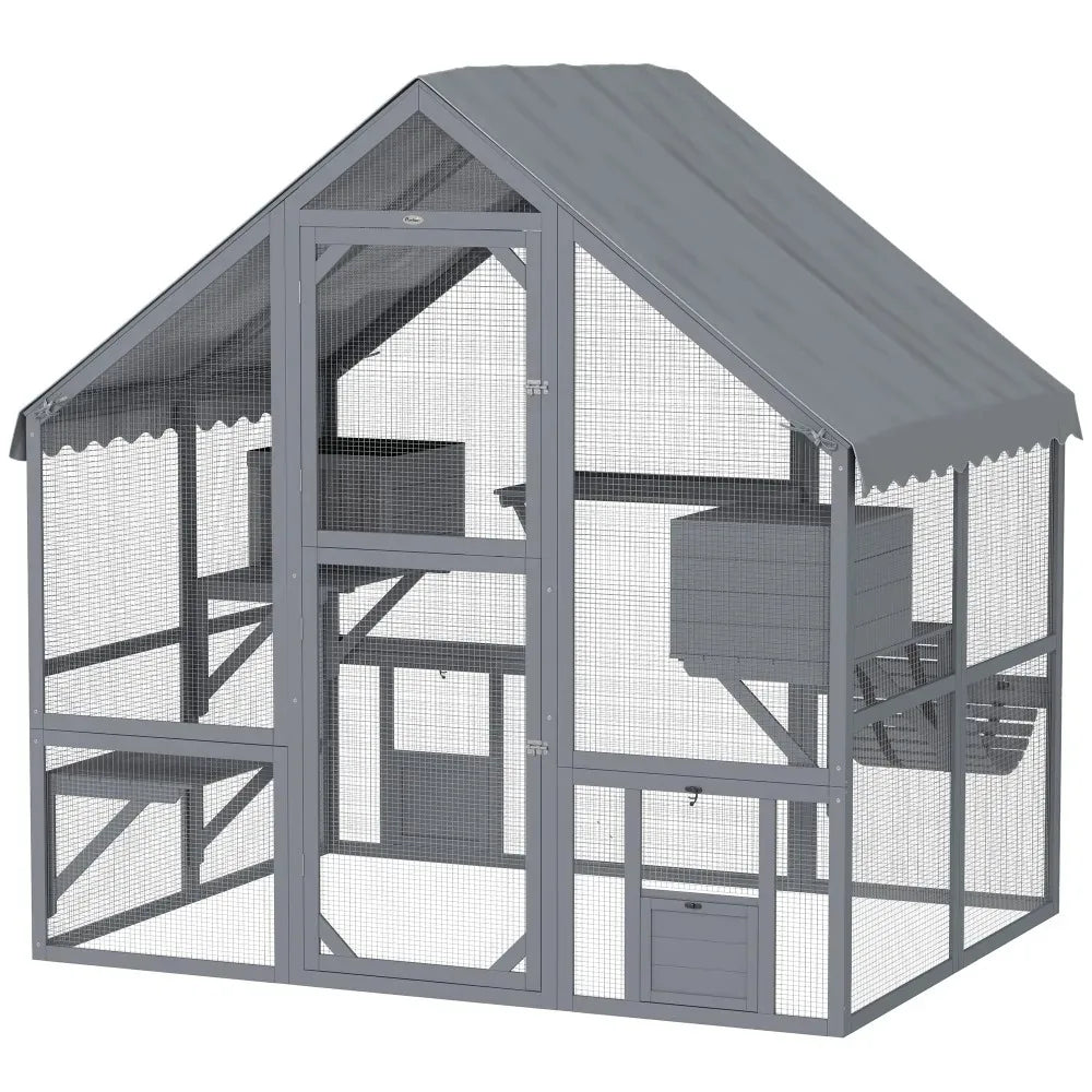 Large Catio Outdoor Cat Enclosure