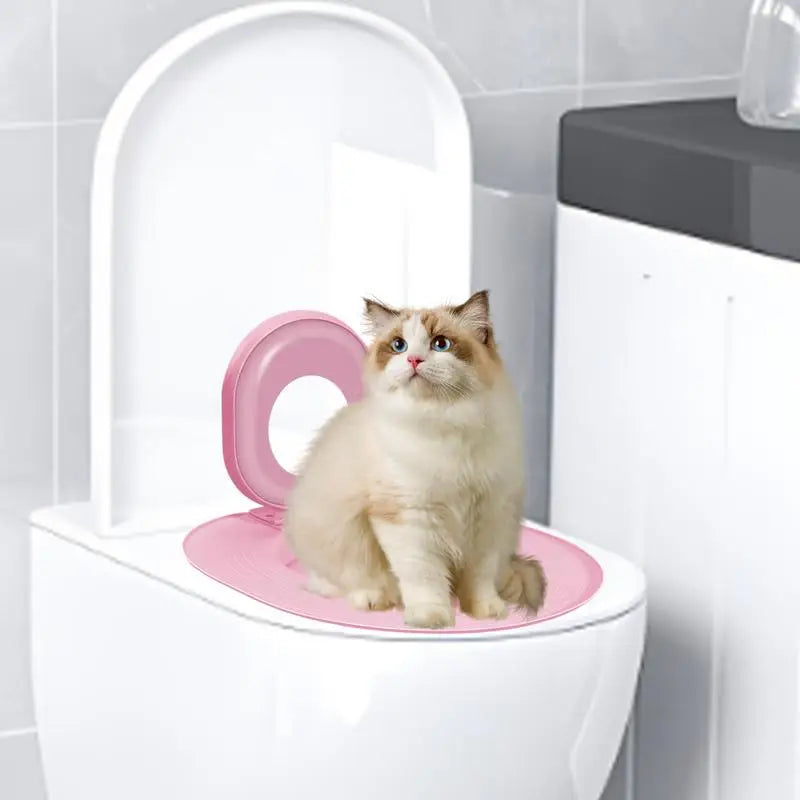 Cat Toilet Seat Trainer Sand Box Cat Trainer