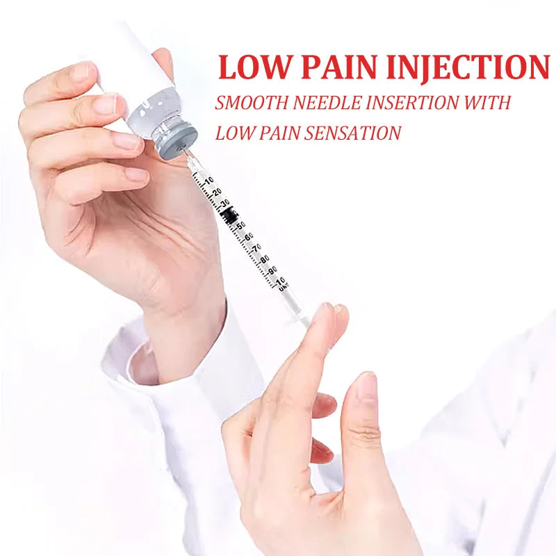 5/10Pcs 0.3/0.5/1ML Disposable Plastic Veterinary Syringe