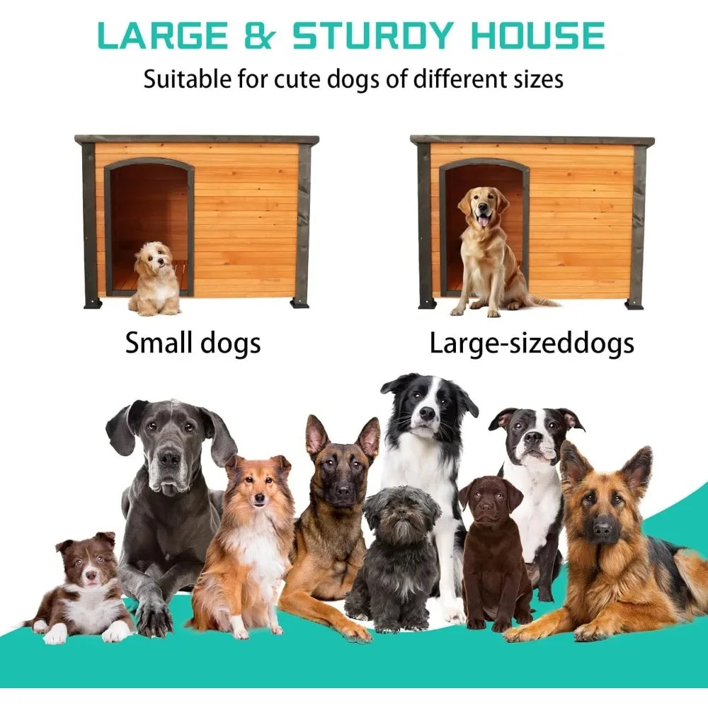 Large Wooden Dog House