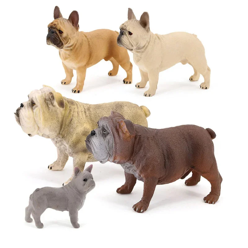 Realistic Dog Figurines for Kids