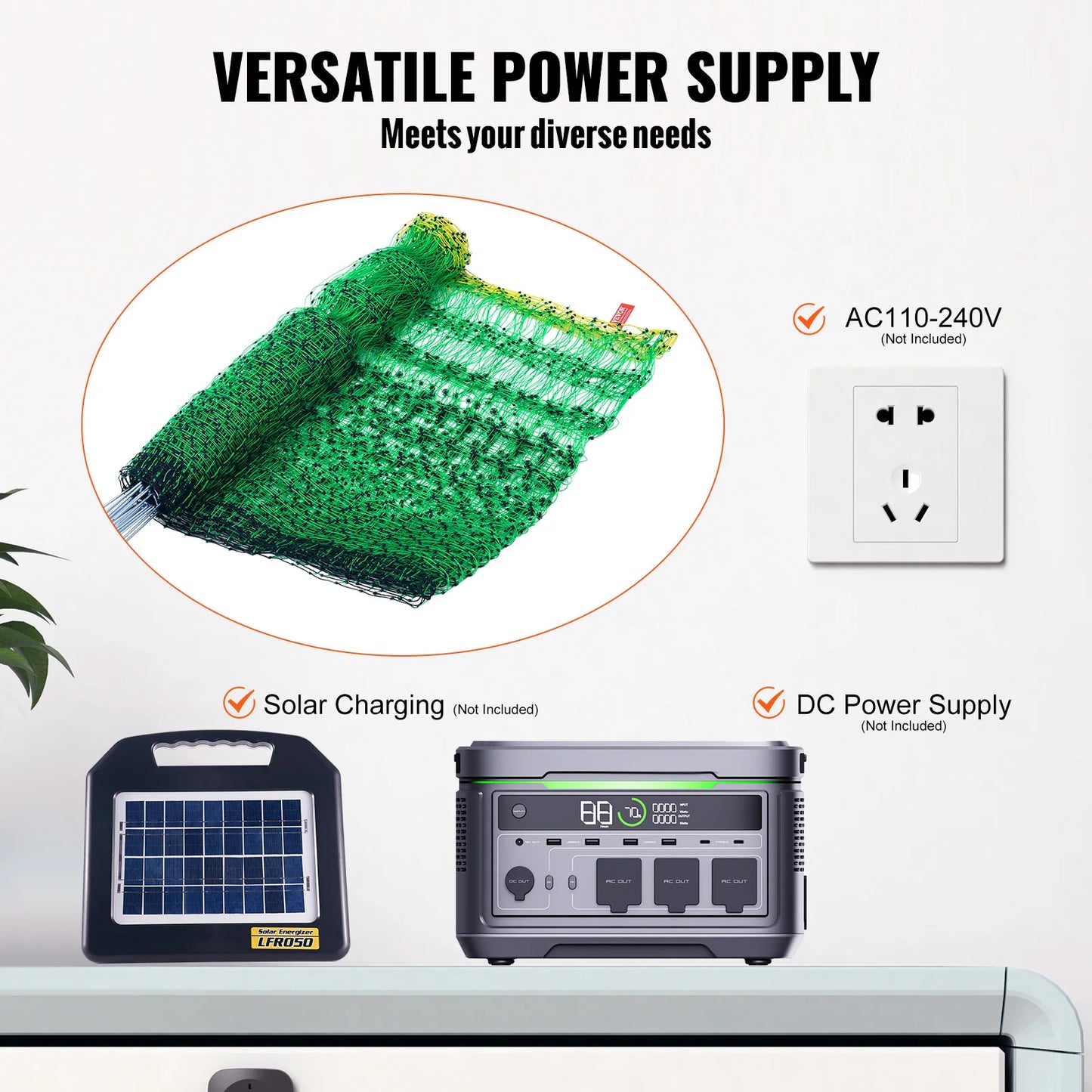 VEVOR Electric Fence Netting