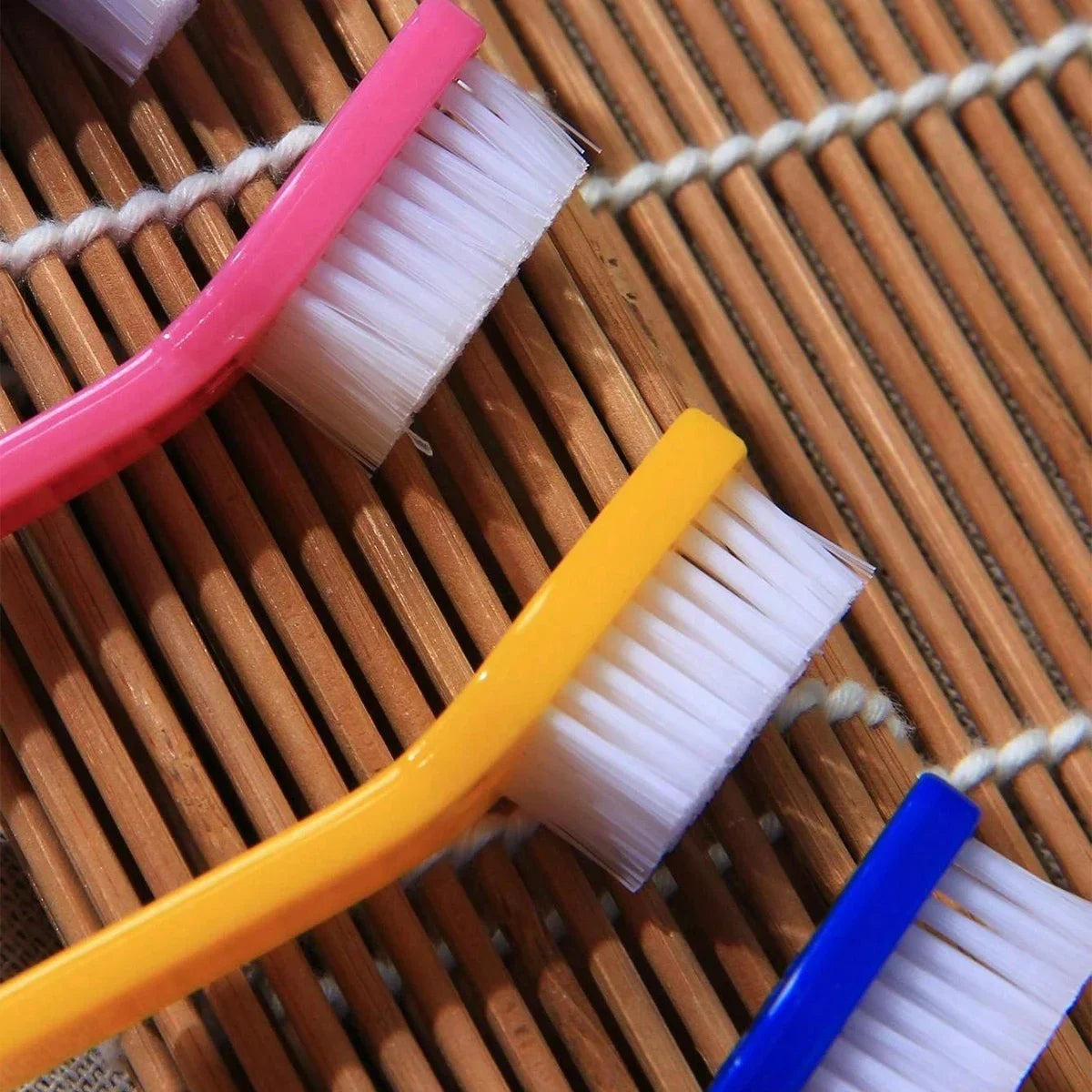 5pcs/set Long Handle Pet Toothbrush