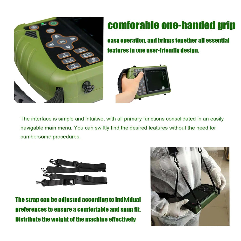 Portable Veterinary Ultrasound Scanner for Pregnancy