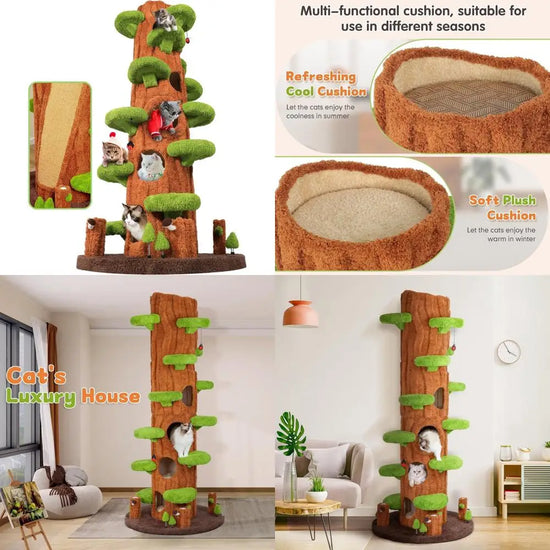 Luxury Cat Tree Tower