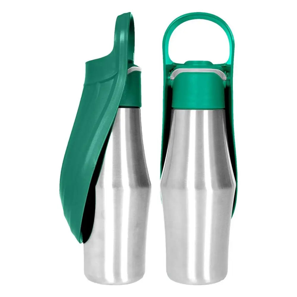 Dog Water Bottle 27oz Stainless Steel