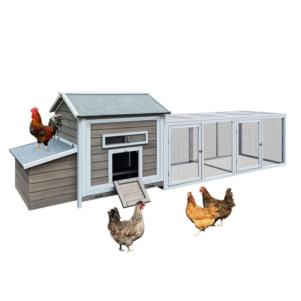 118＂Wooden Chicken Coop