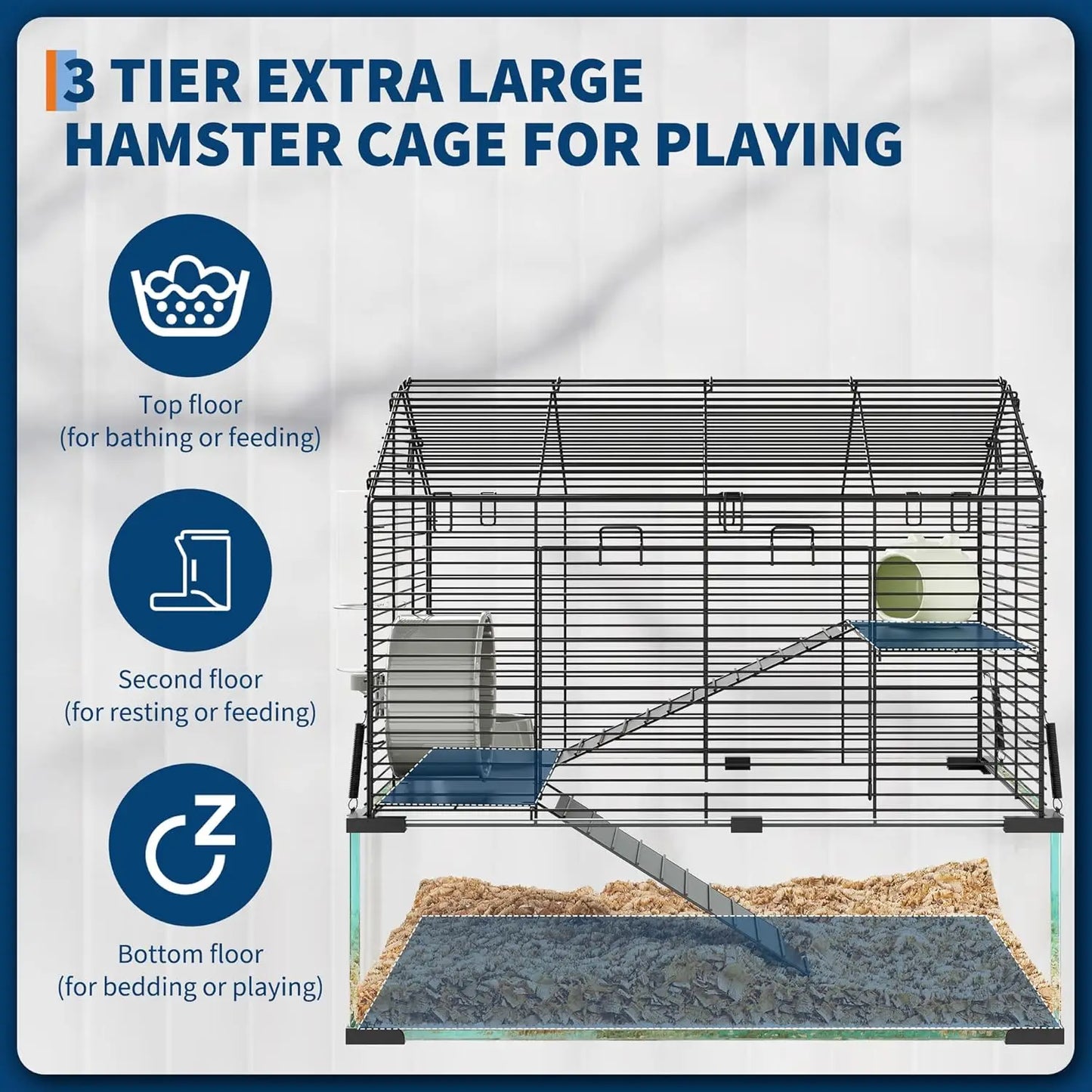 Metal Hamster Cage