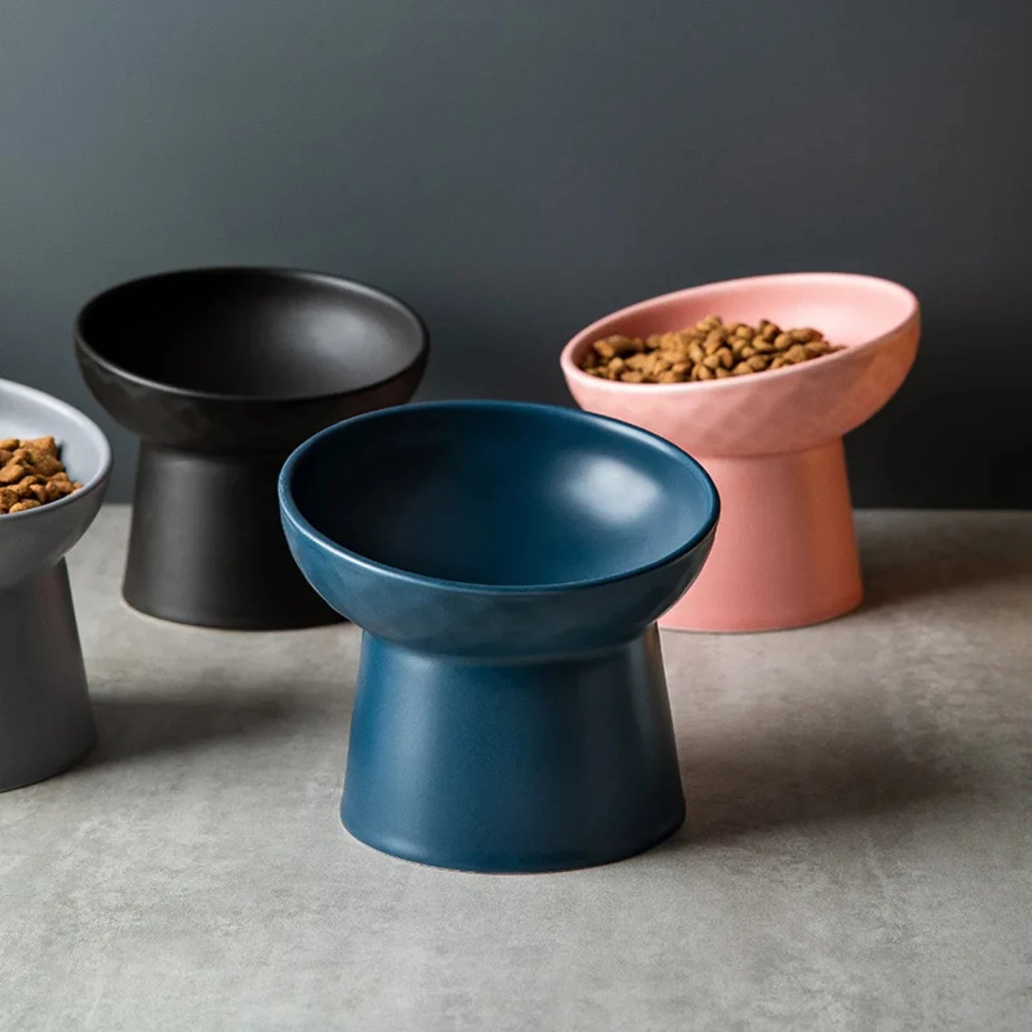 Cat Nordic Style Food Water Bowl