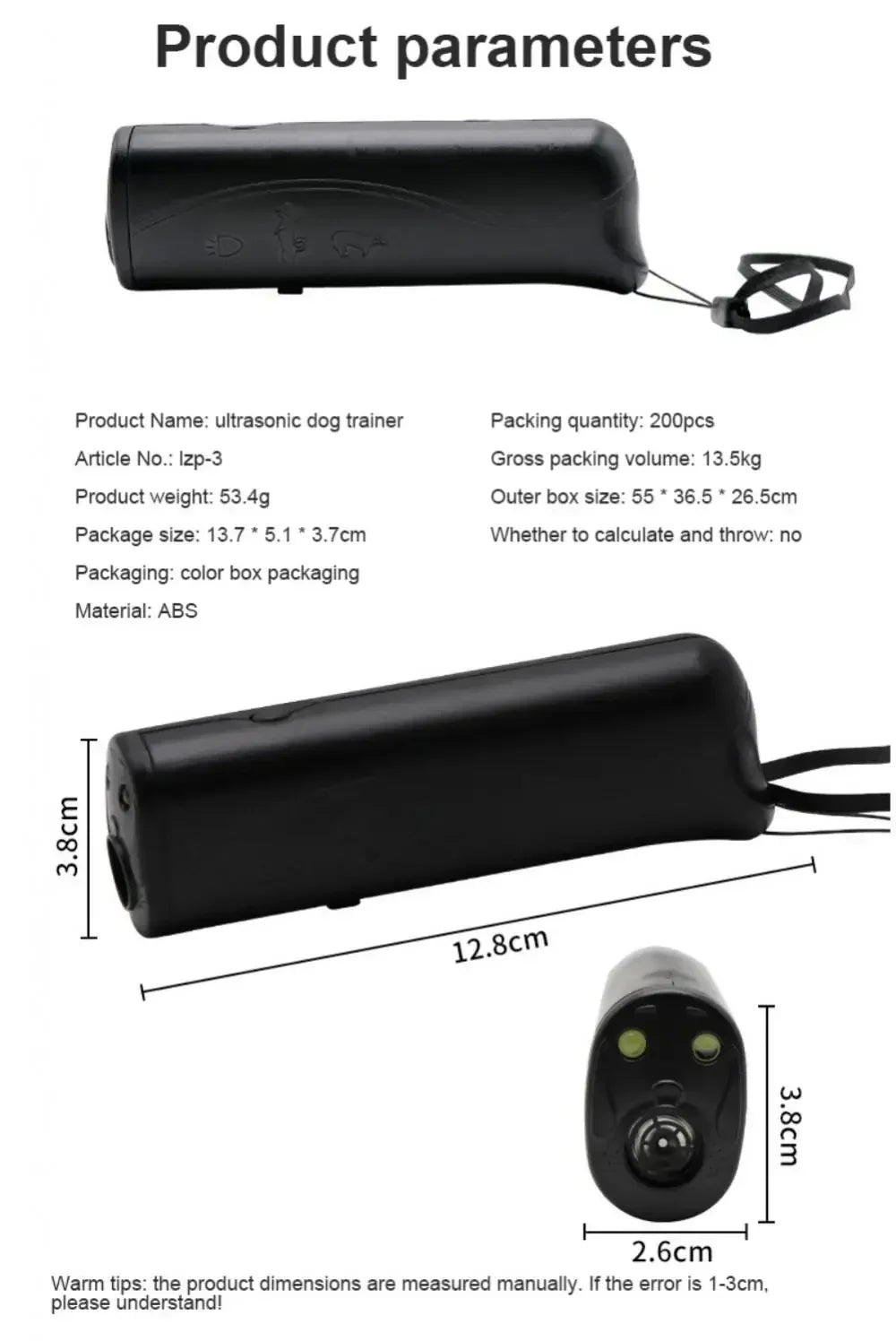 Ultrasonic Pet Dog Repeller
