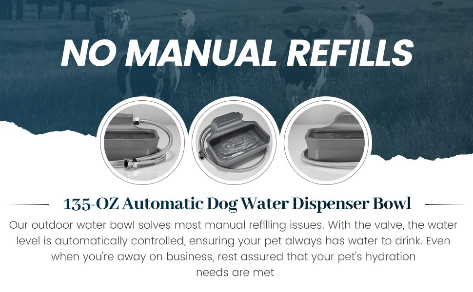 Automatic Dog Water Dispenser