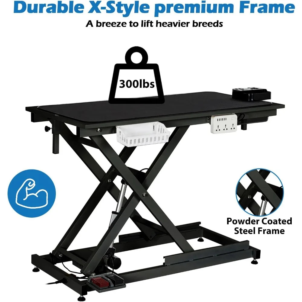 50'' Professional Electric Dog Grooming Table