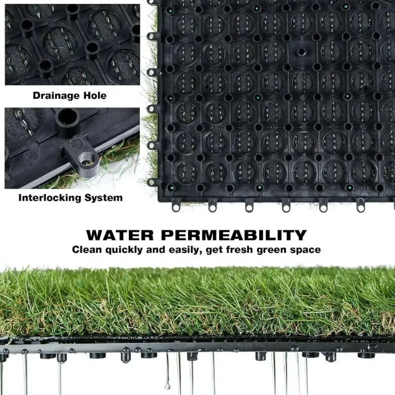 Outdoor Artificial Grass Turf Squares