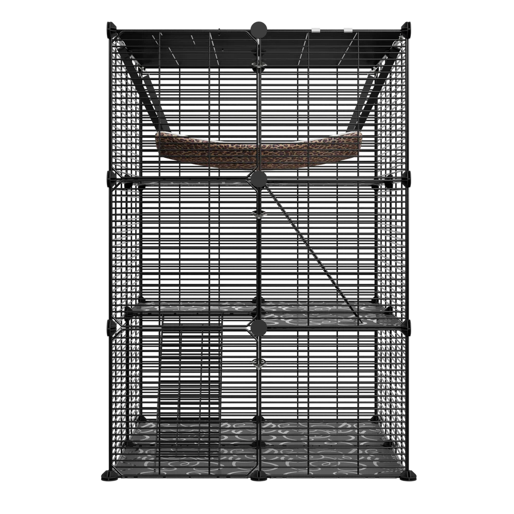 3-Tiers Cat Cage Enclosure