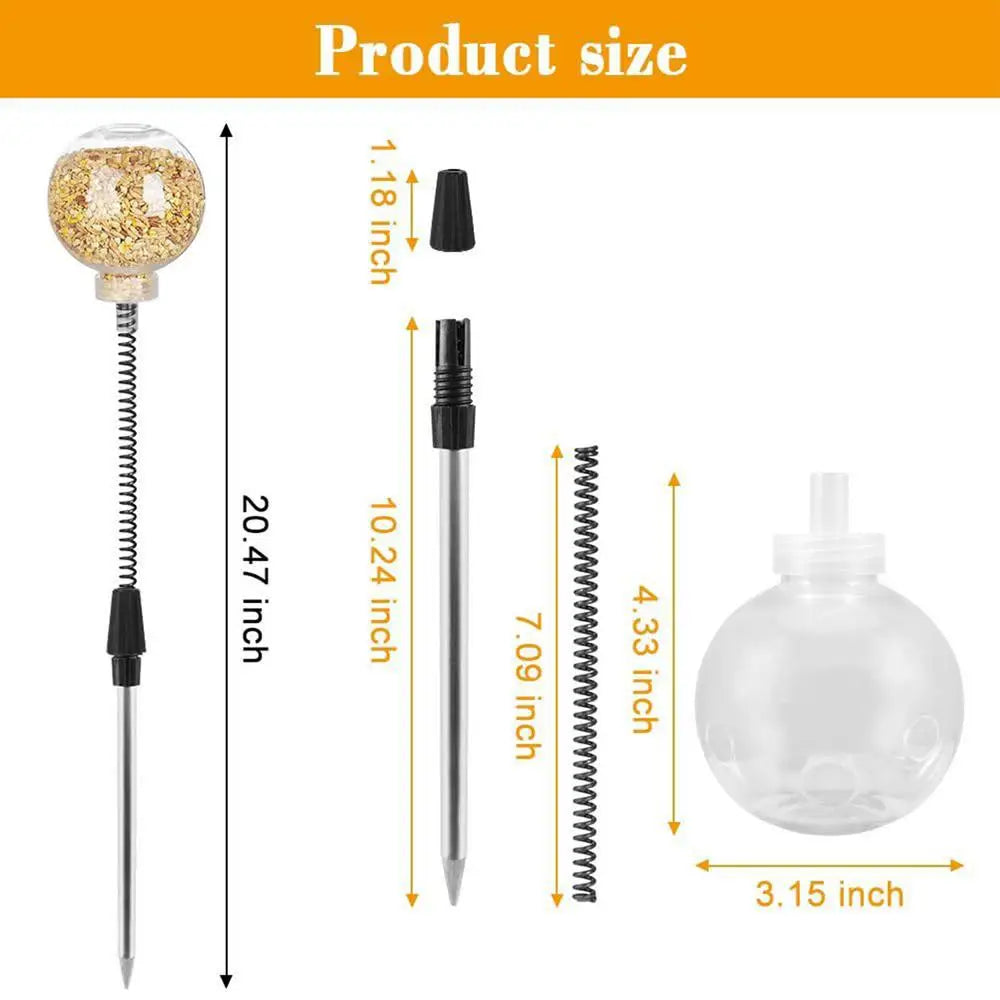 2pcs Chicken Swing Feeder