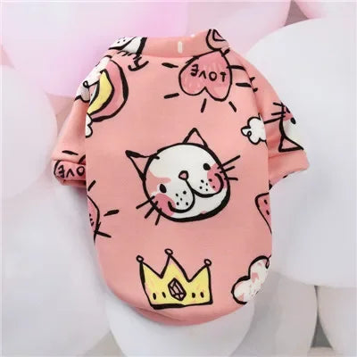 Cartoon Pet Clothes