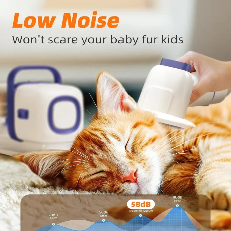 Dog Grooming Kit with Pet Grooming Vacuum