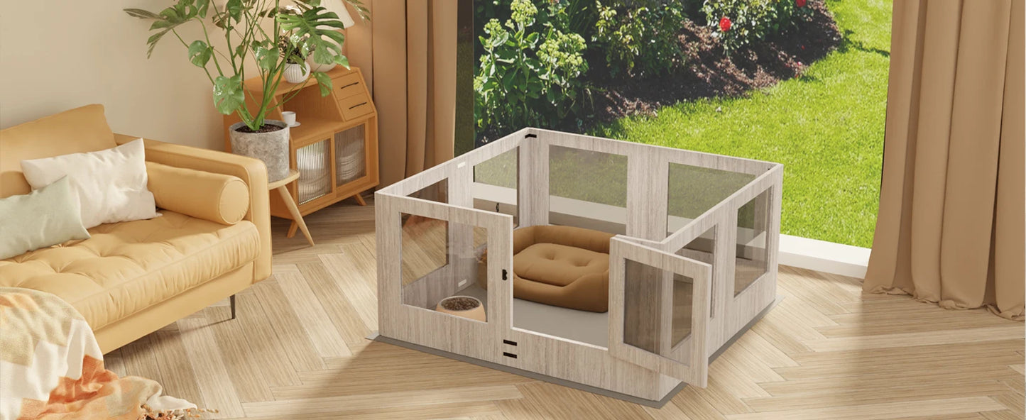 Large 8/14 Panels Dog Whelping Box