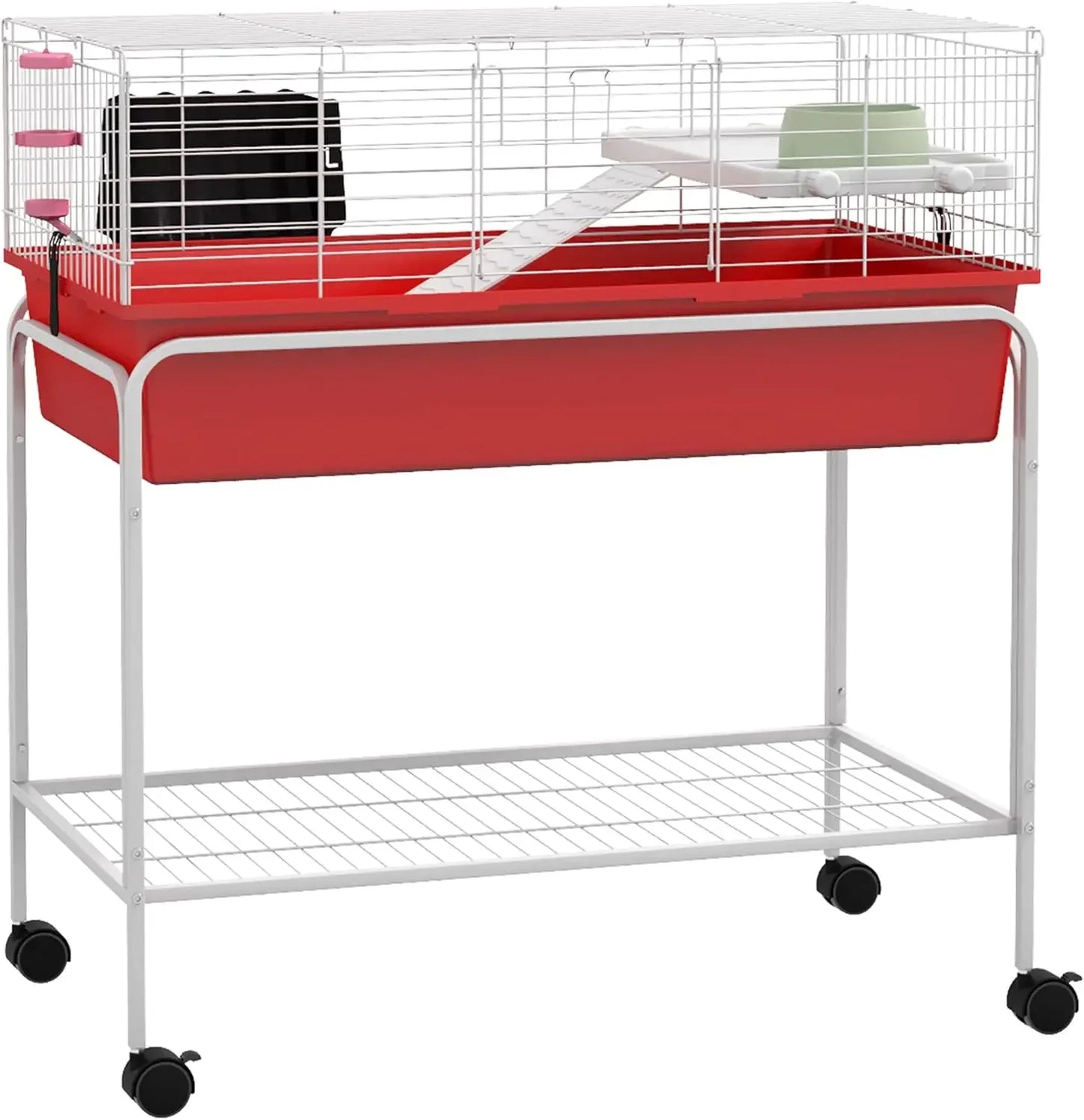 Two-Story Small Animal Cage