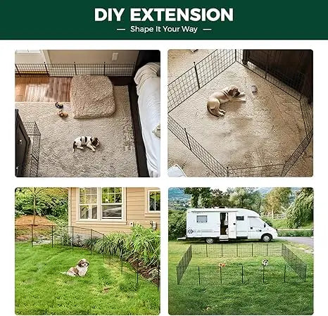 MiniPaws Unleashed Dog Playpen for Yard & RV Camping
